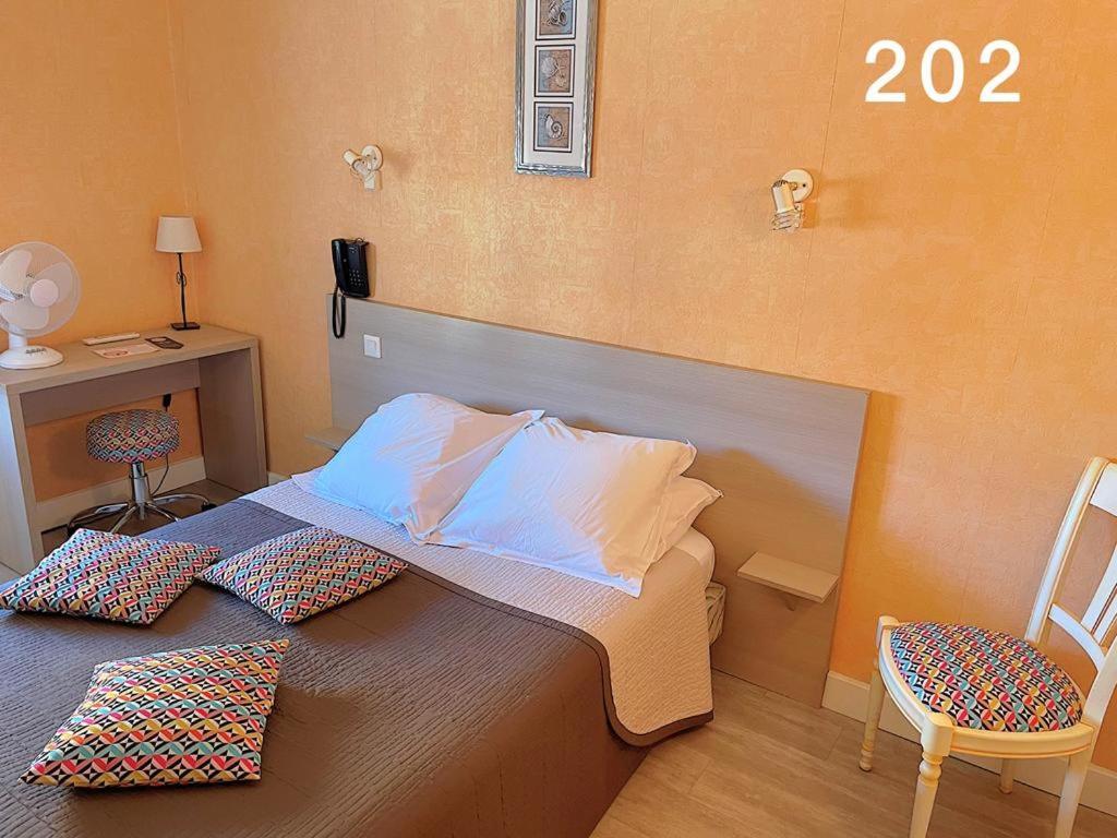 Hotel De La Plage 2 Etoiles Valras-Plage Dış mekan fotoğraf